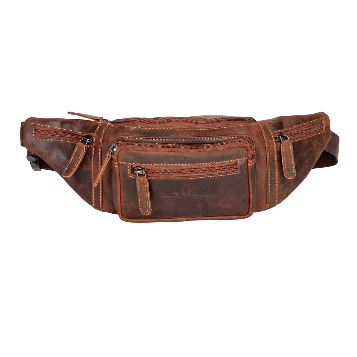 Jack Leather Waist Pack — Sandal