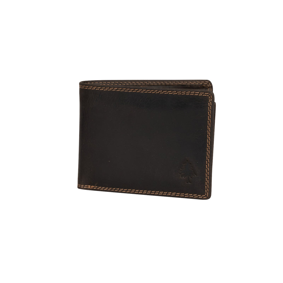 Guelph RFID Leather Wallet — Brown