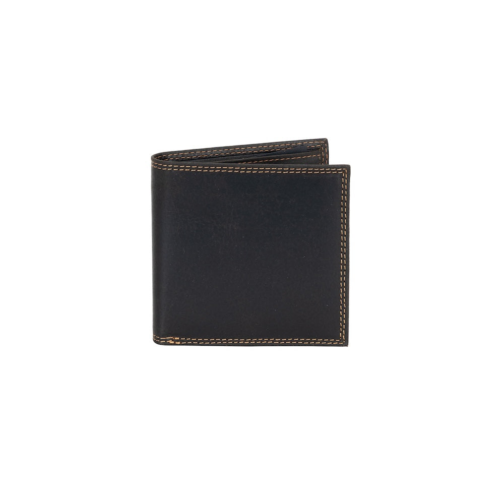 Auckland Men's Bifold RFID Wallet — Brown